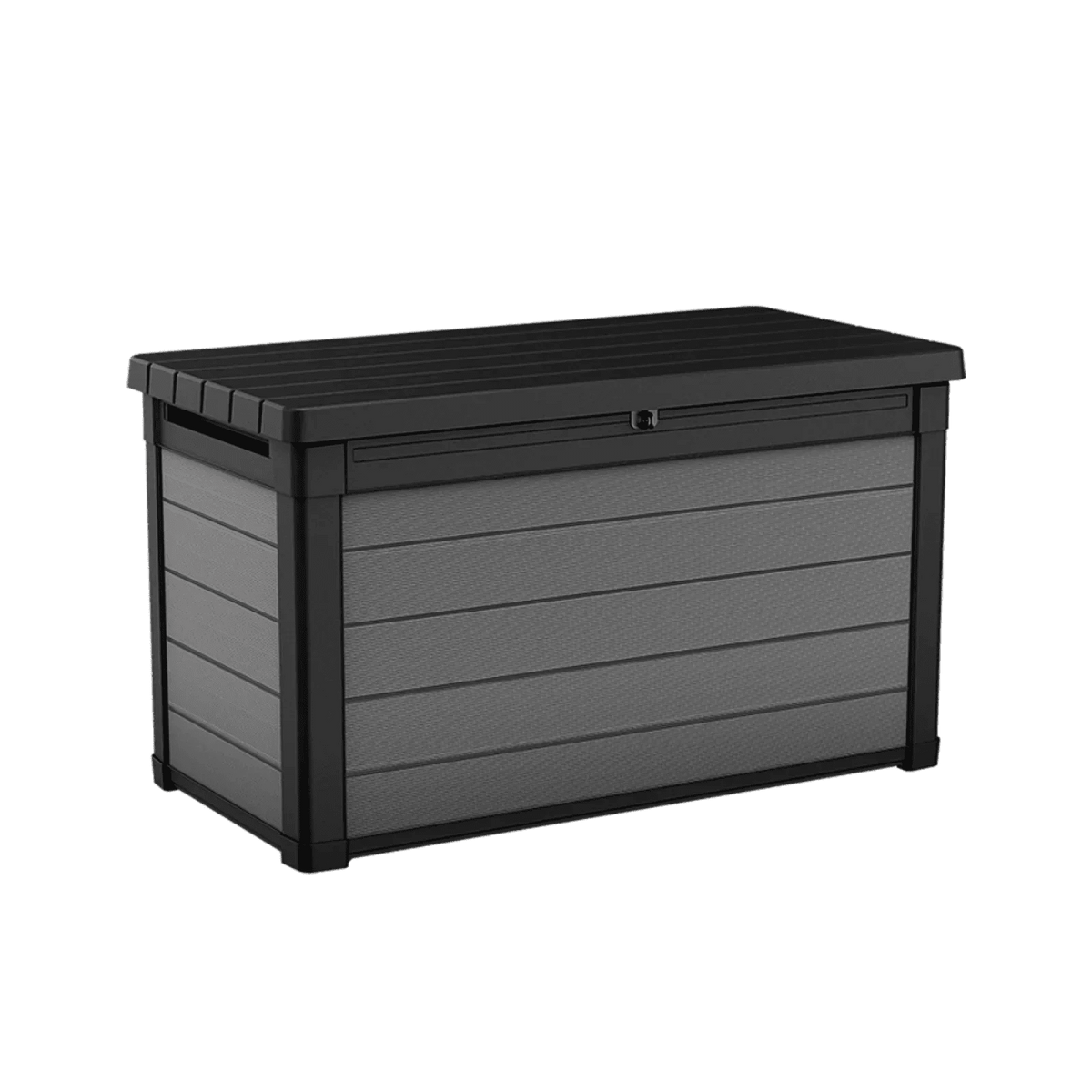Keter Premier 100 Gallon Outdoor Storage Deck Box, Grey - Prioka