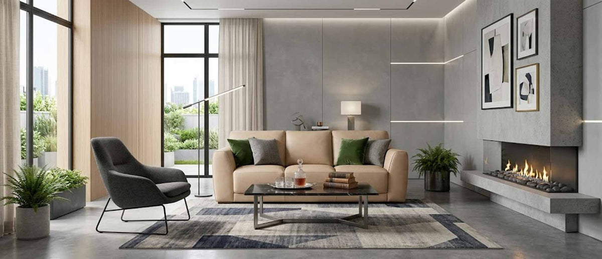 Keys Leather Sofa - Prioka