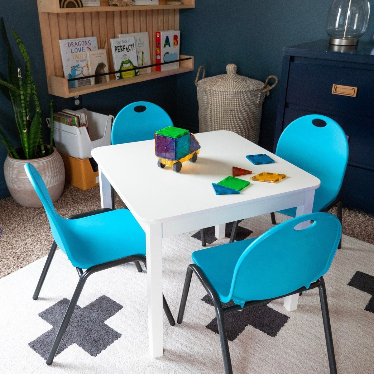 Kid's Stacking Chairs-4 Pack - Prioka