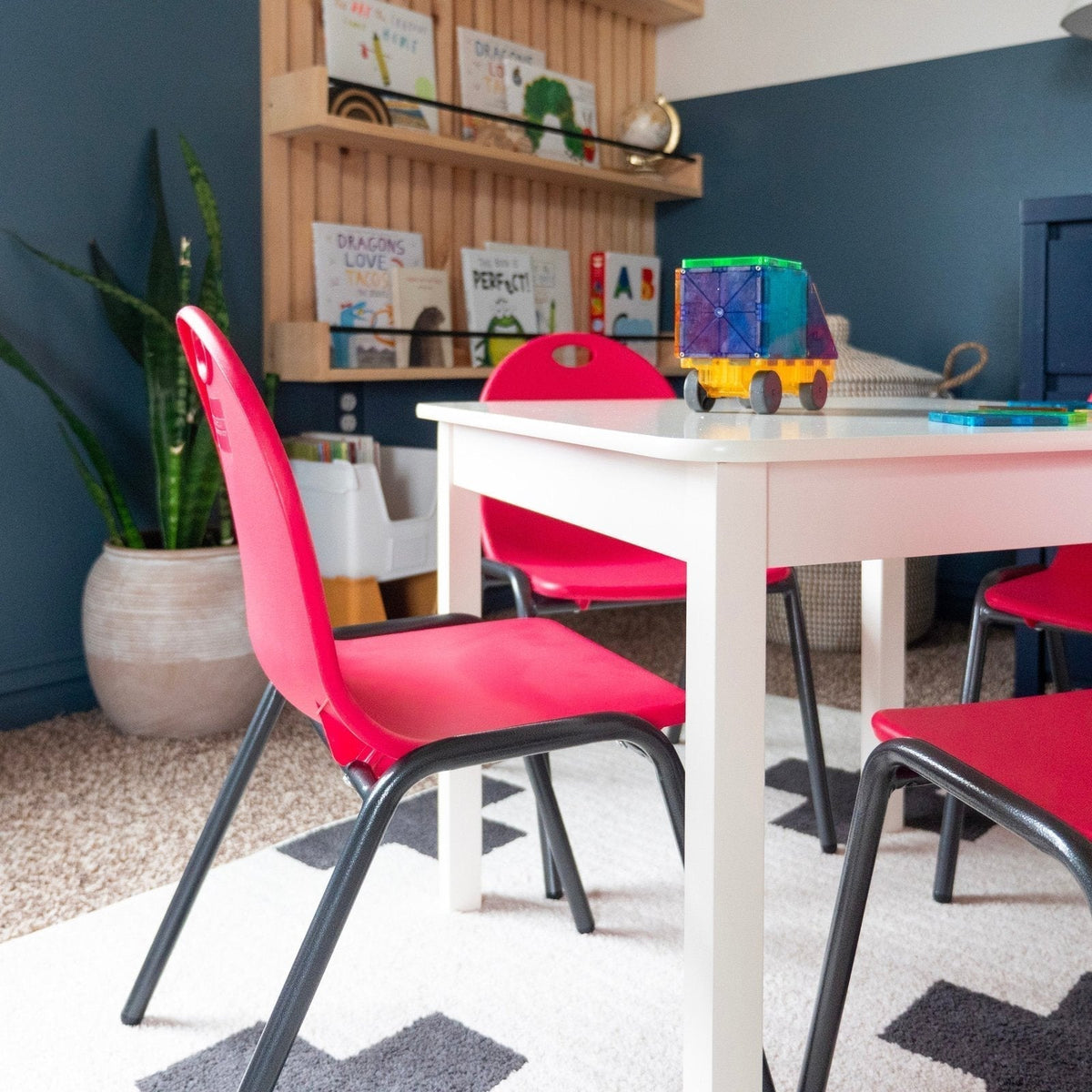 Kid's Stacking Chairs-4 Pack - Prioka