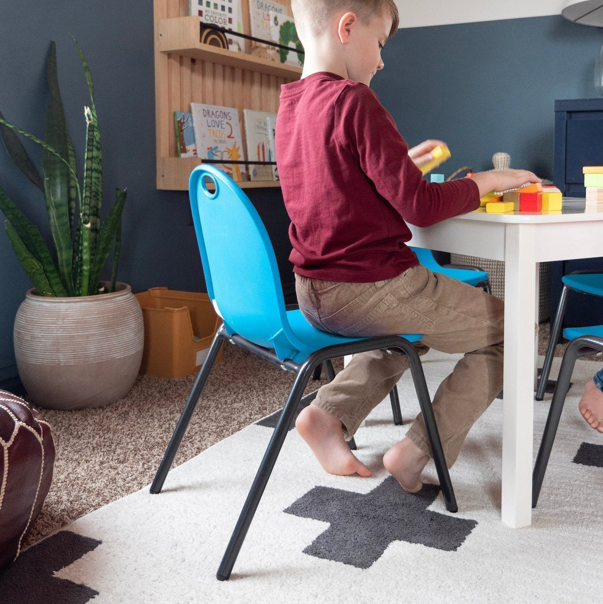 Kid's Stacking Chairs-4 Pack - Prioka