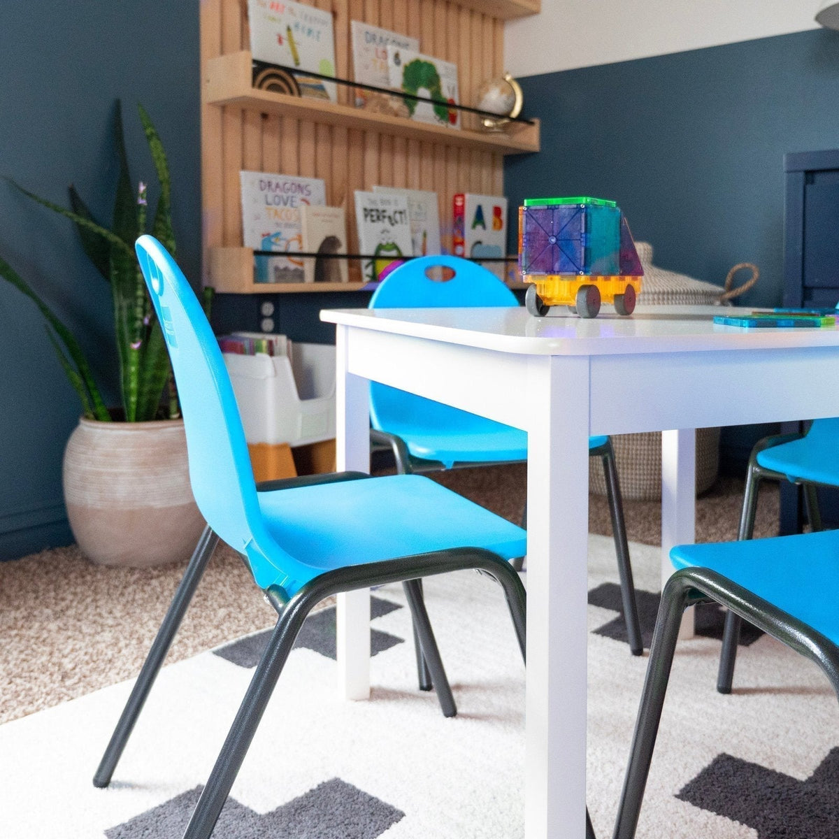 Kid's Stacking Chairs-4 Pack - Prioka
