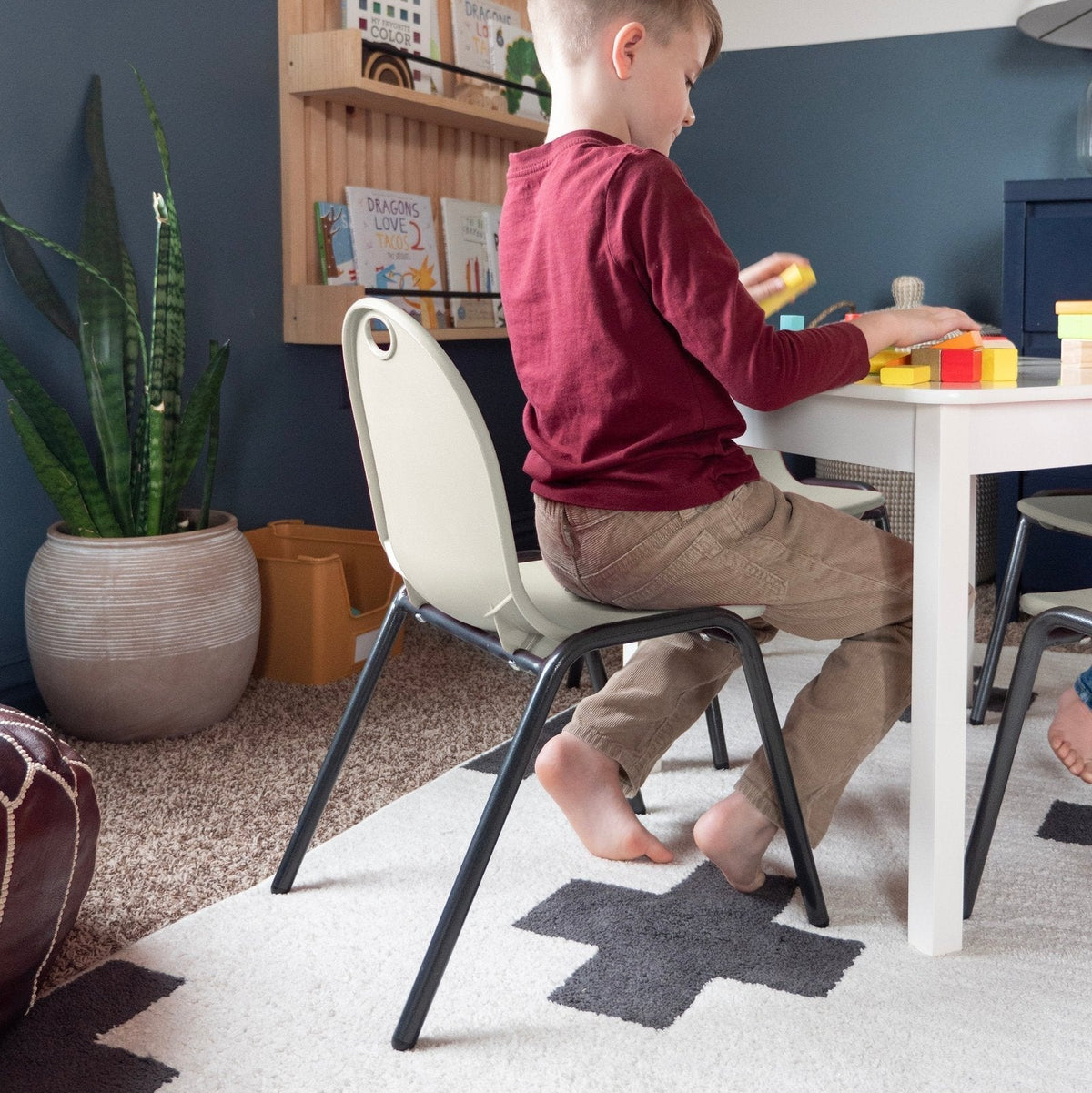 Kid's Stacking Chairs-4 Pack - Prioka