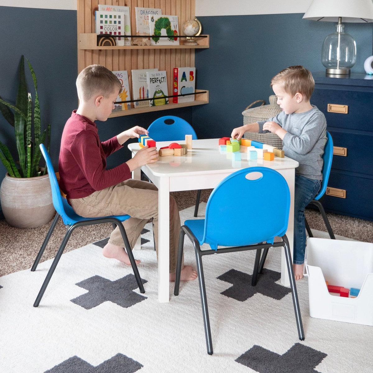 Kid's Stacking Chairs-4 Pack - Prioka