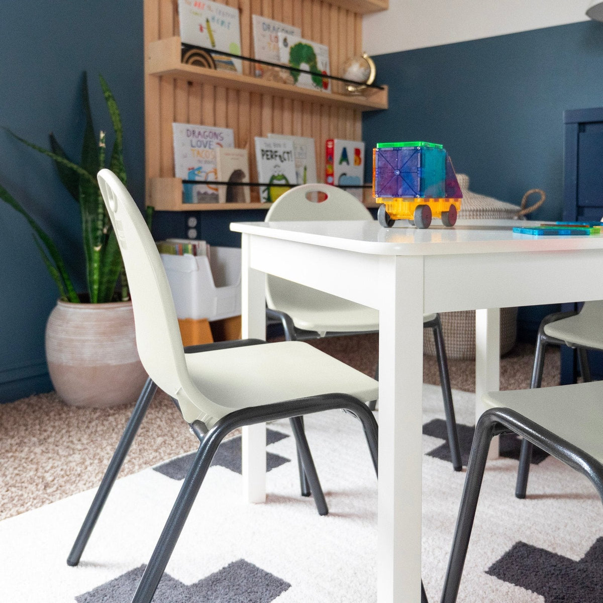 Kid's Stacking Chairs-4 Pack - Prioka