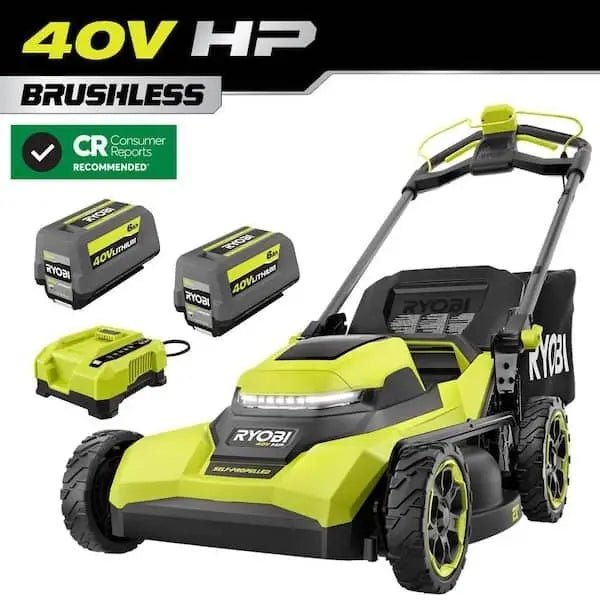 Kit de Cortadora Autopropulsadas Sin Escobillas de 21″ y 40 V HP. - Prioka