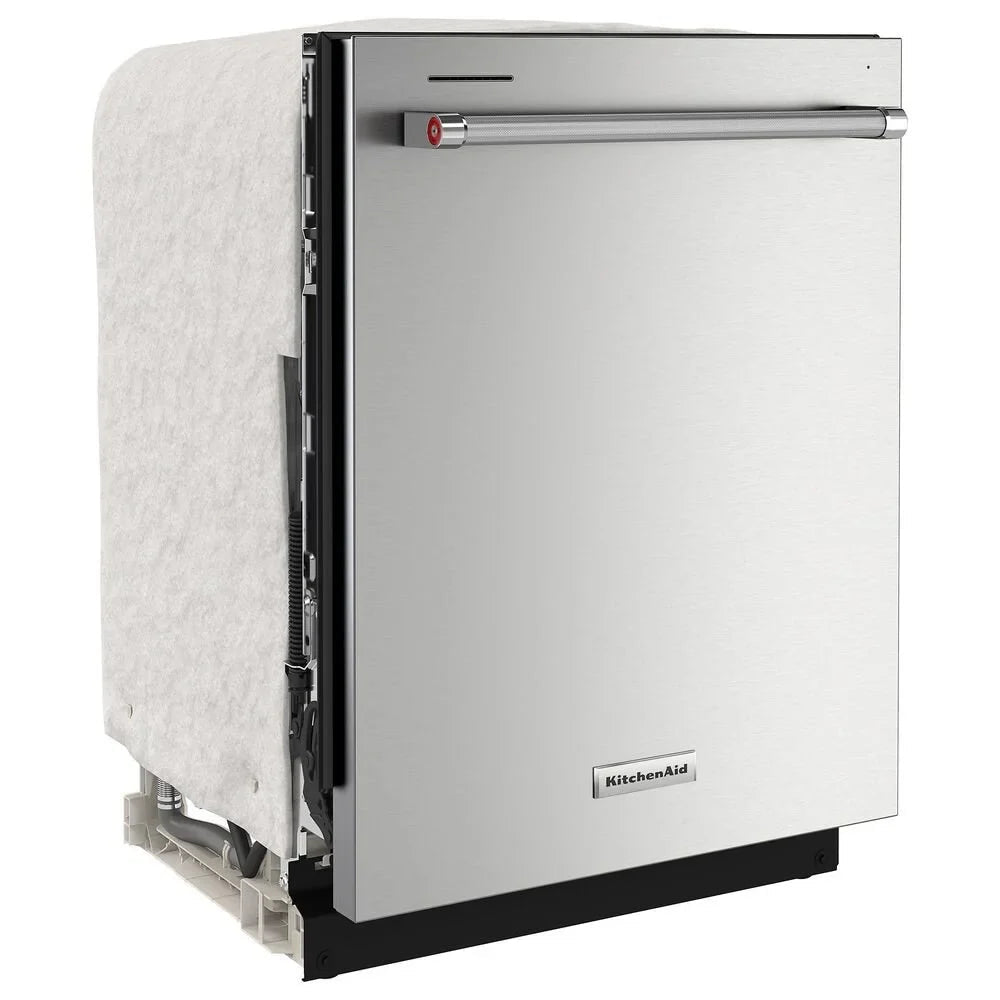 KitchenAid 24″ Fully-Integrated Built-In Dishwashers with 30 Total Wash Jets in PrintShield Stainless Steels - Prioka