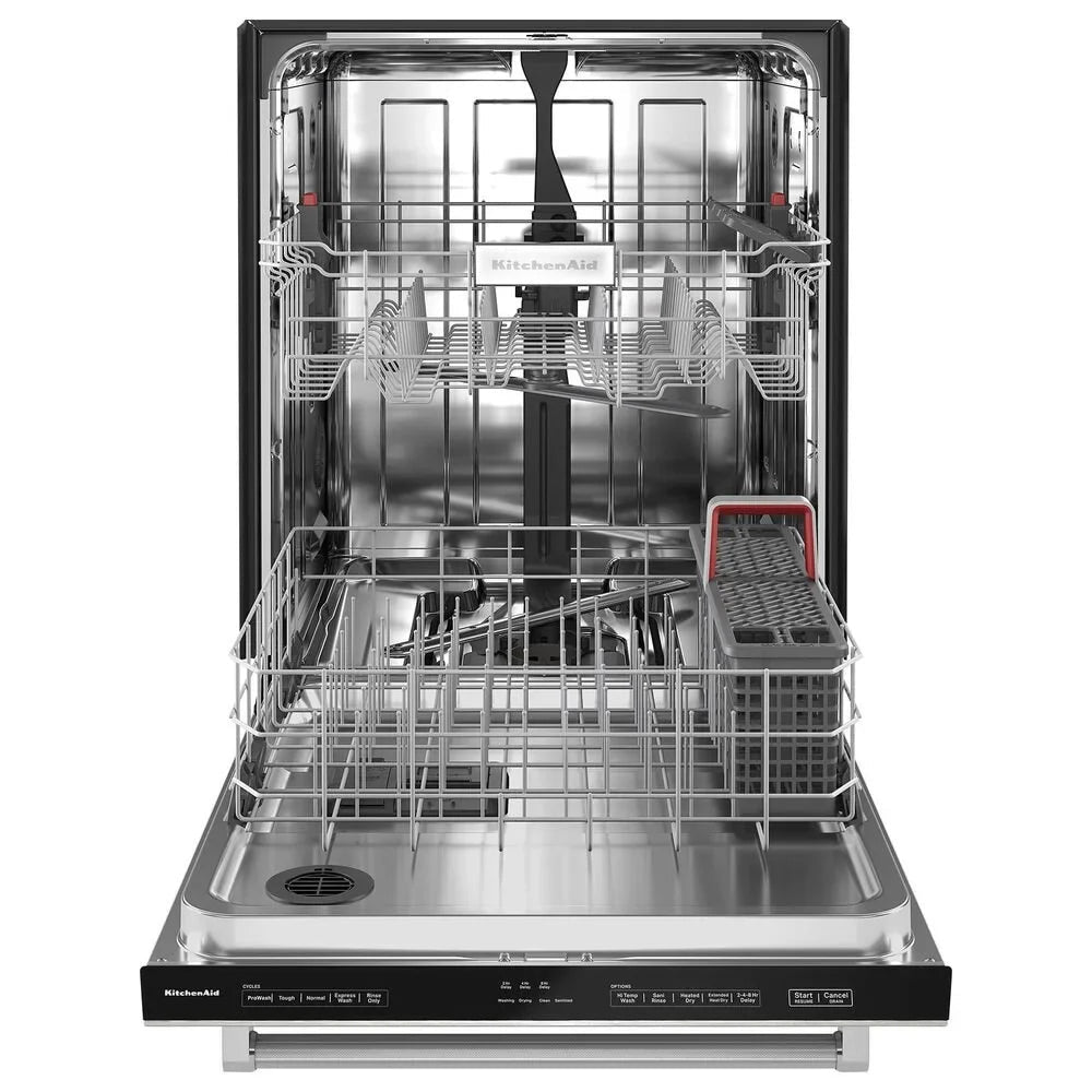 KitchenAid 24″ Fully-Integrated Built-In Dishwashers with 30 Total Wash Jets in PrintShield Stainless Steels - Prioka