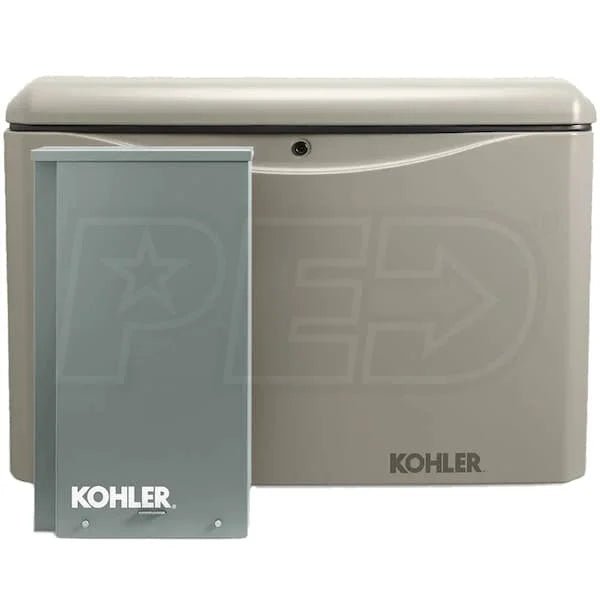 Kohler 20RCAL-200SELS 20kW Aluminum Standbys Generator Systems (200A Service Disc. w/ Load Shedding) - Prioka