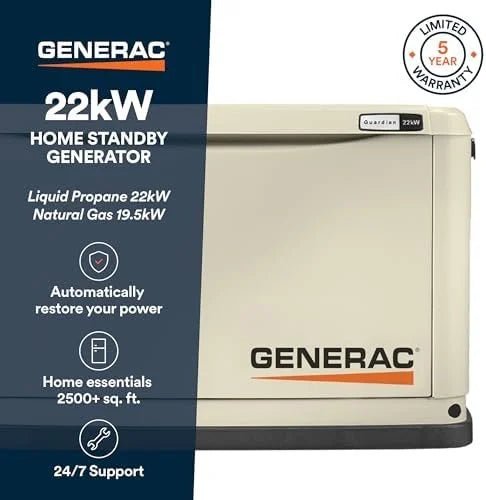 Kohler 20RCAL-200SELS 20kW Aluminum Standbys Generator Systems (200A Service Disc. w/ Load Shedding) - Prioka