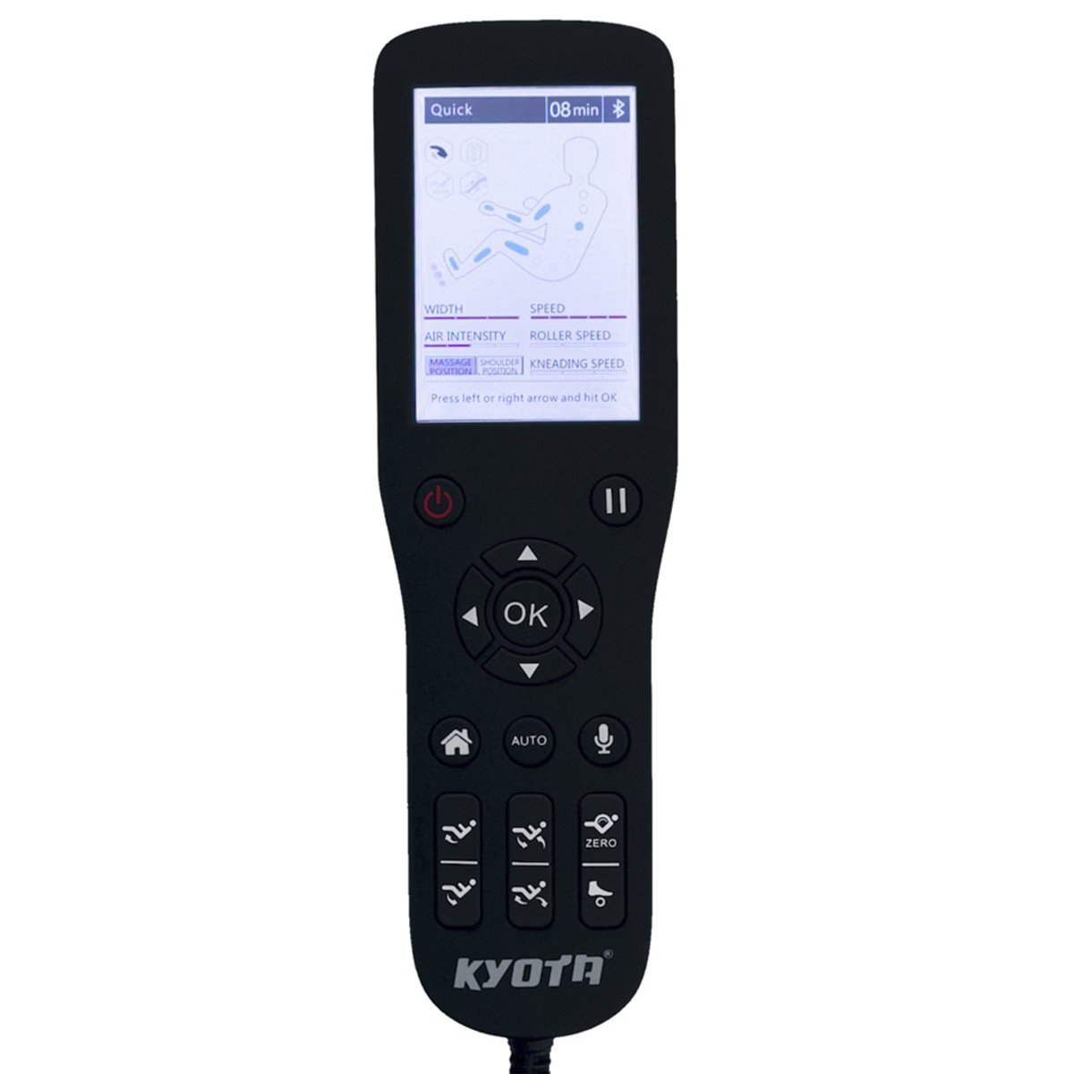 Kyota Genki M380 Zero Gravity Massage Chair with L-Track & Heat - Prioka