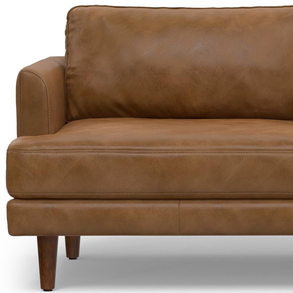 Lennox Leather Sofa – Brown - Prioka