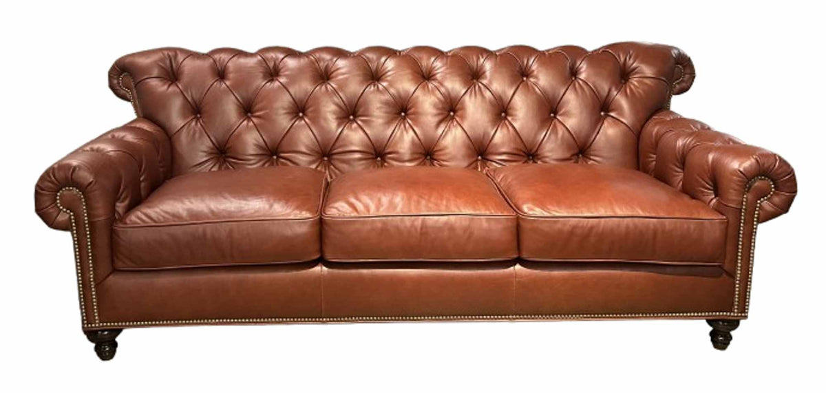 Leopold Leather Sofa - Prioka