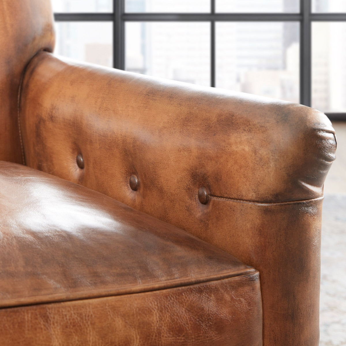 Lev Leather Chair - Prioka