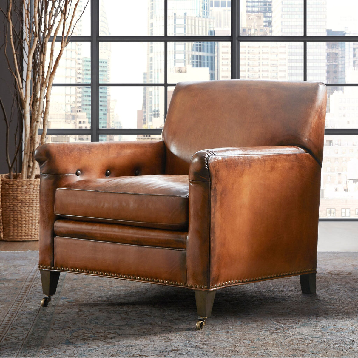 Lev Leather Chair - Prioka