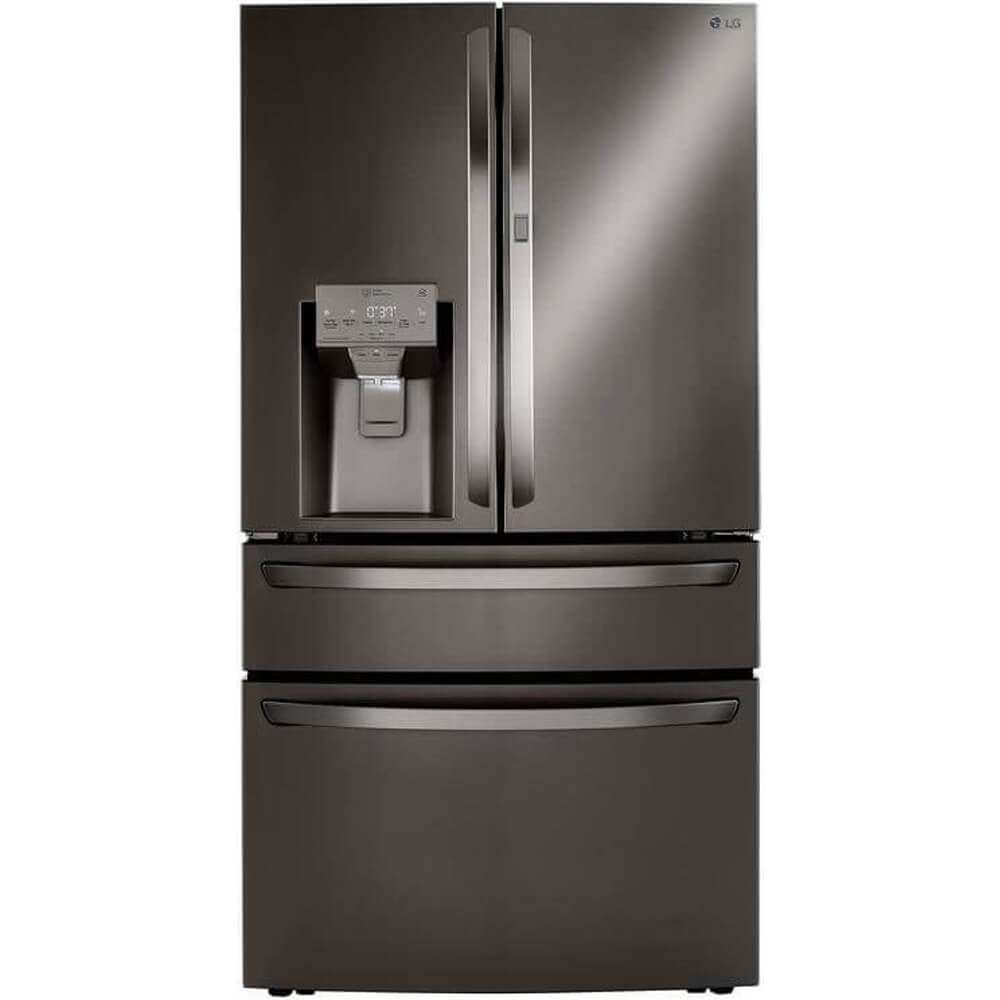 LG 30 Cu. Ft. French Door Refrigerator, 36-Inch Wide, Stainless Steel – UK Fast Gas - Prioka