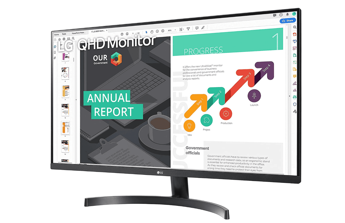 LG - 32QN600-B Moniteur QHD IPS FreeSync de 32 po (2560 × 1440) - Prioka