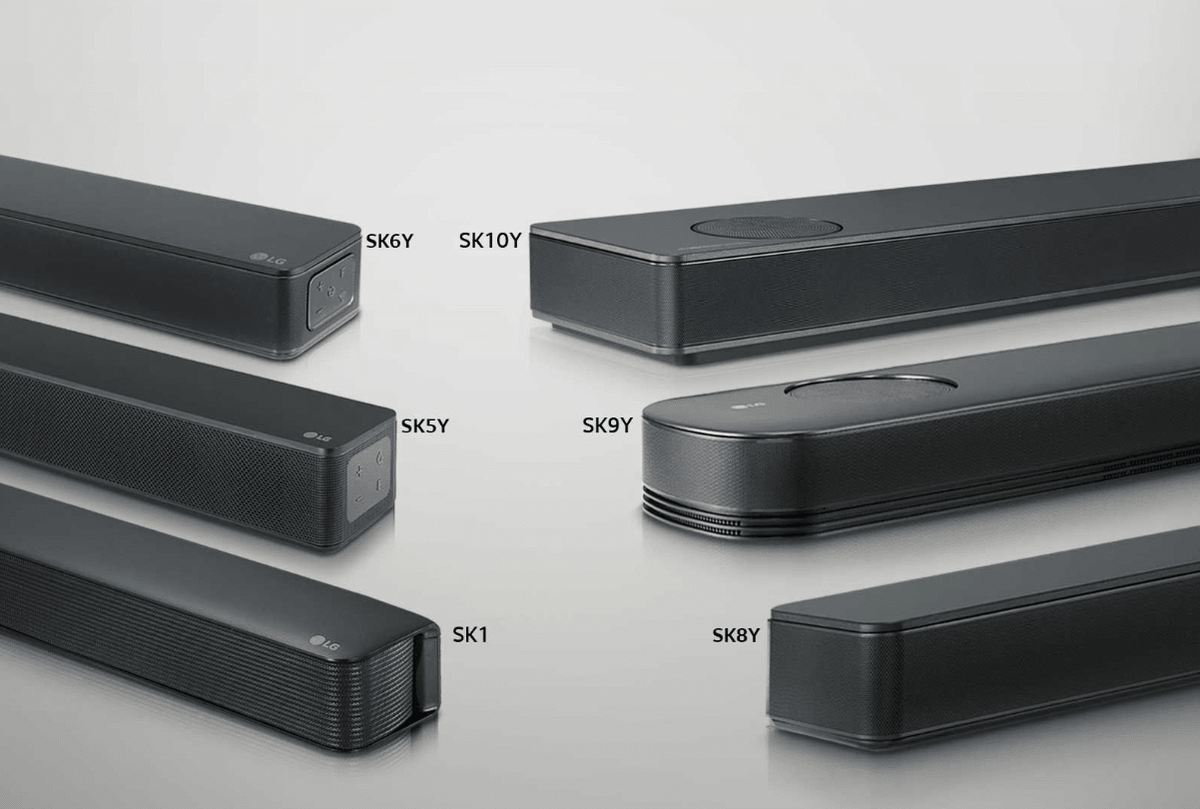 LG 550-Watt 5.1.2 Channel Sound Bar with Wireless Subwoofer SK10Y - Prioka
