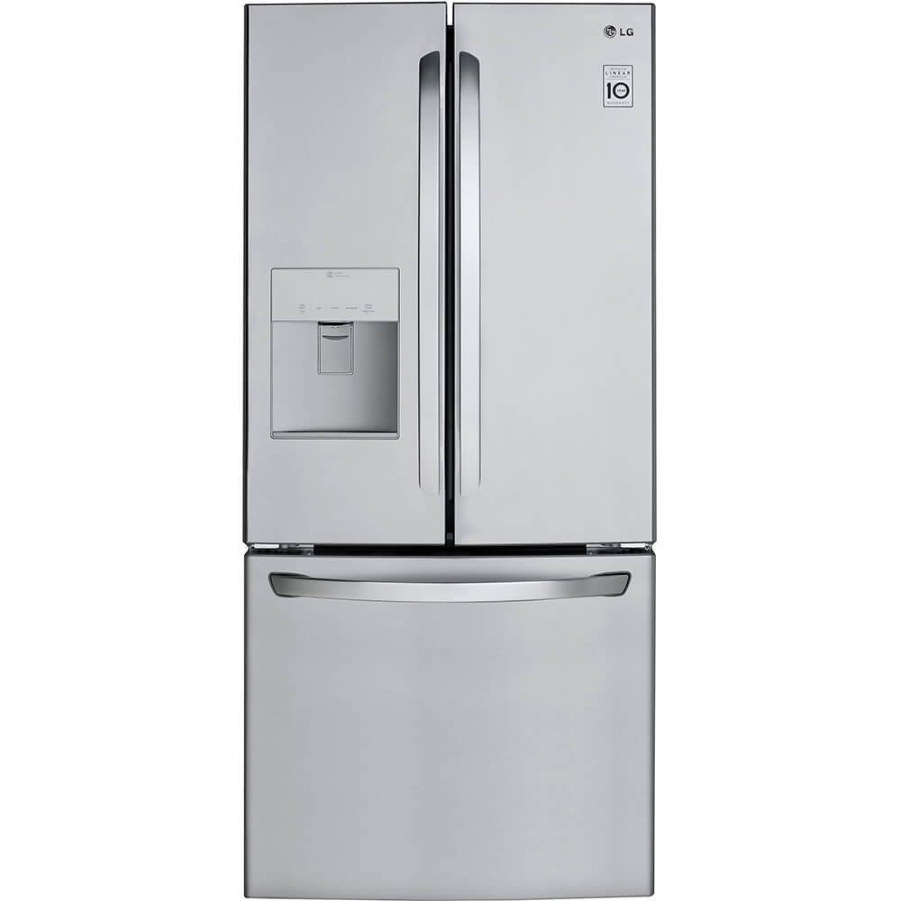 LG LFDS22520S 22 Cu. Ft. Stainless French Door Refrigerator - Prioka