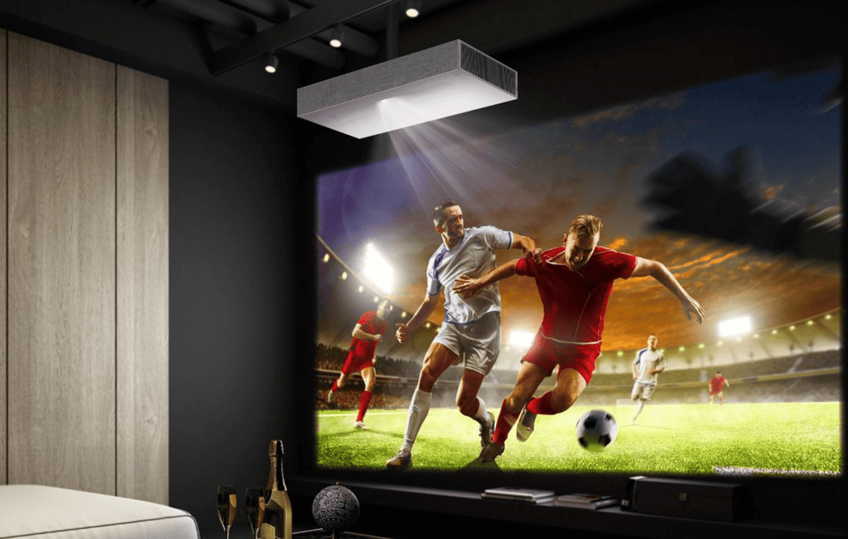 LG Ultra Short Throw 4K UHD Laser Smart Home Theater CineBeam Projector (with dead Pixel) HU85LA - Prioka