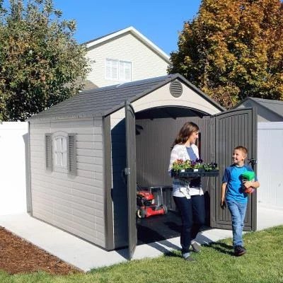 Lifetime 8 ft x 10 ft Garden Shed - Prioka