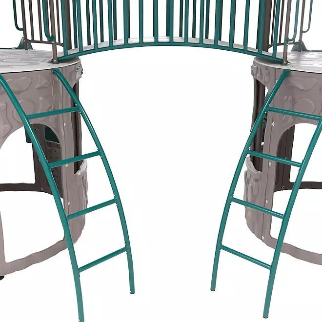 Lifetime 90966 Double Adventure Tower with Monkey Bars - Prioka