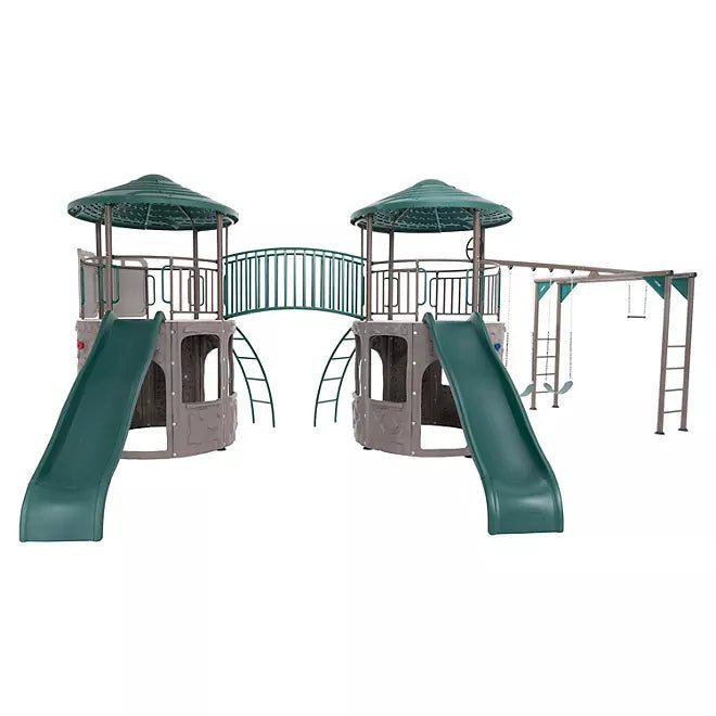 Lifetime 90966 Double Adventure Tower with Monkey Bars - Prioka
