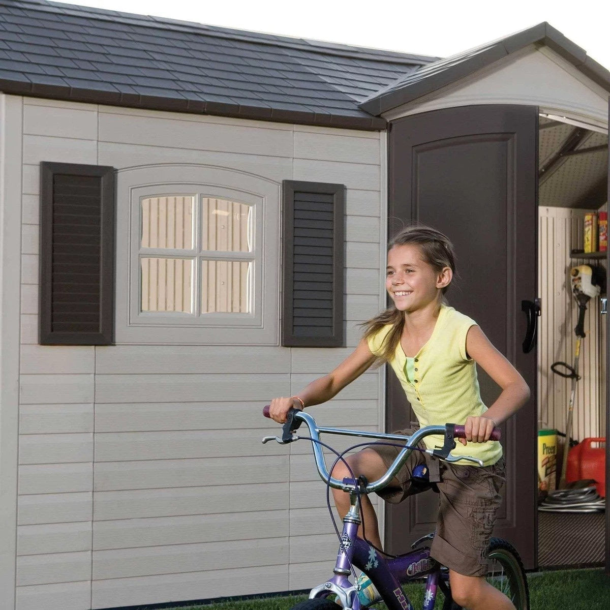Lifetime Garden Shed – 15 ft. x 8 ft. - Prioka