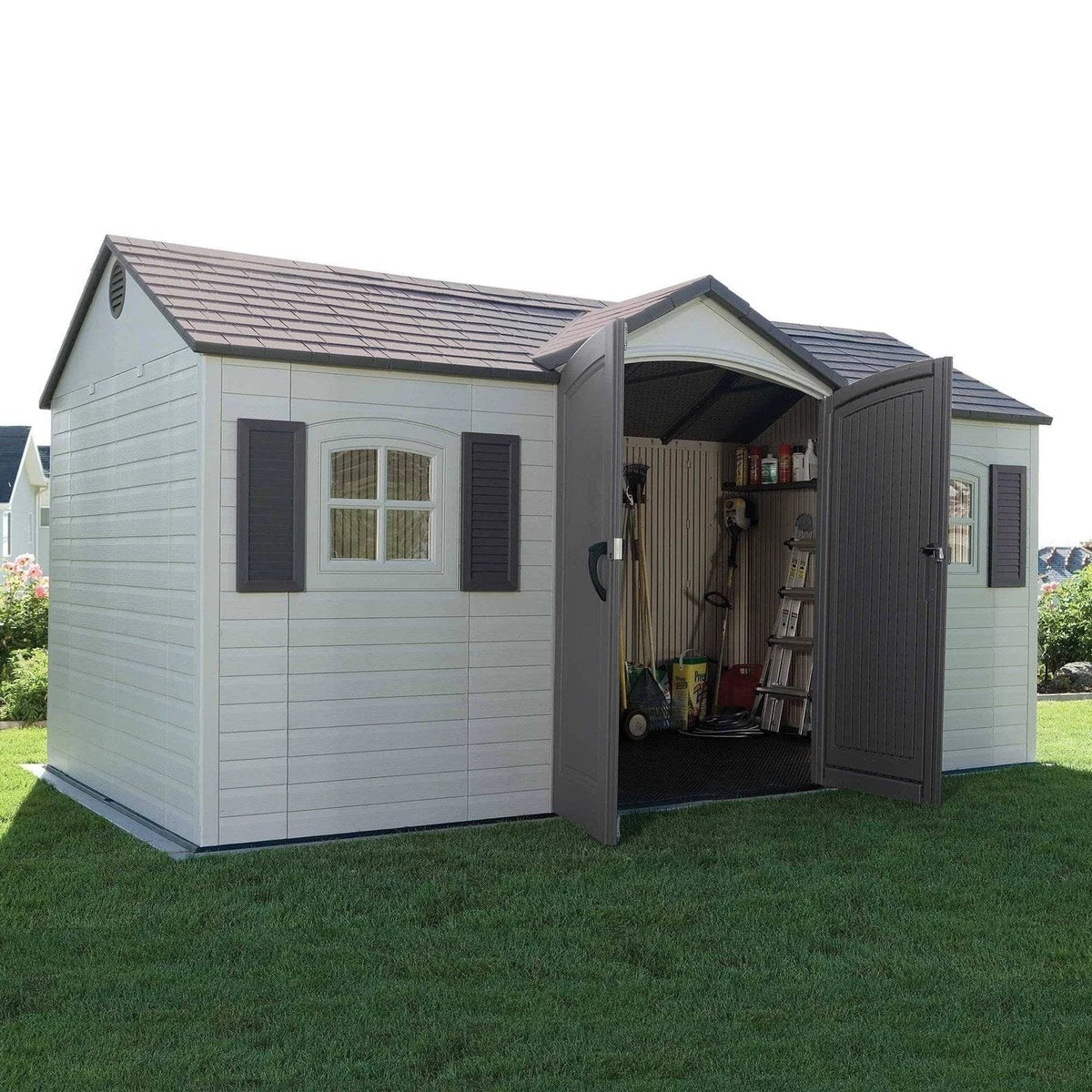 Lifetime Garden Shed – 15 ft. x 8 ft. - Prioka