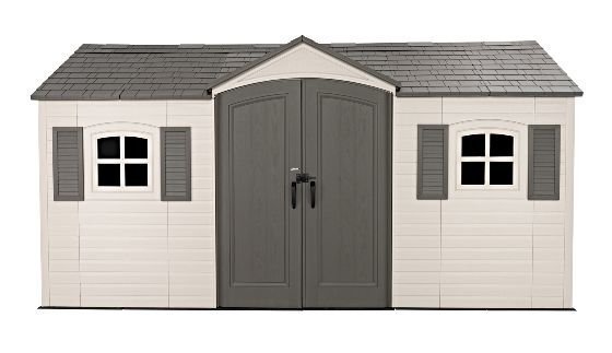 Lifetime Legacy 15×8 Plastic Storage Shed Kit w/ Floor