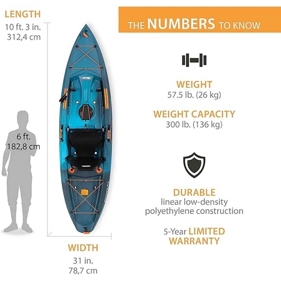 Lifetime Tamarack Pro Sit-On-Top Kayak - Prioka