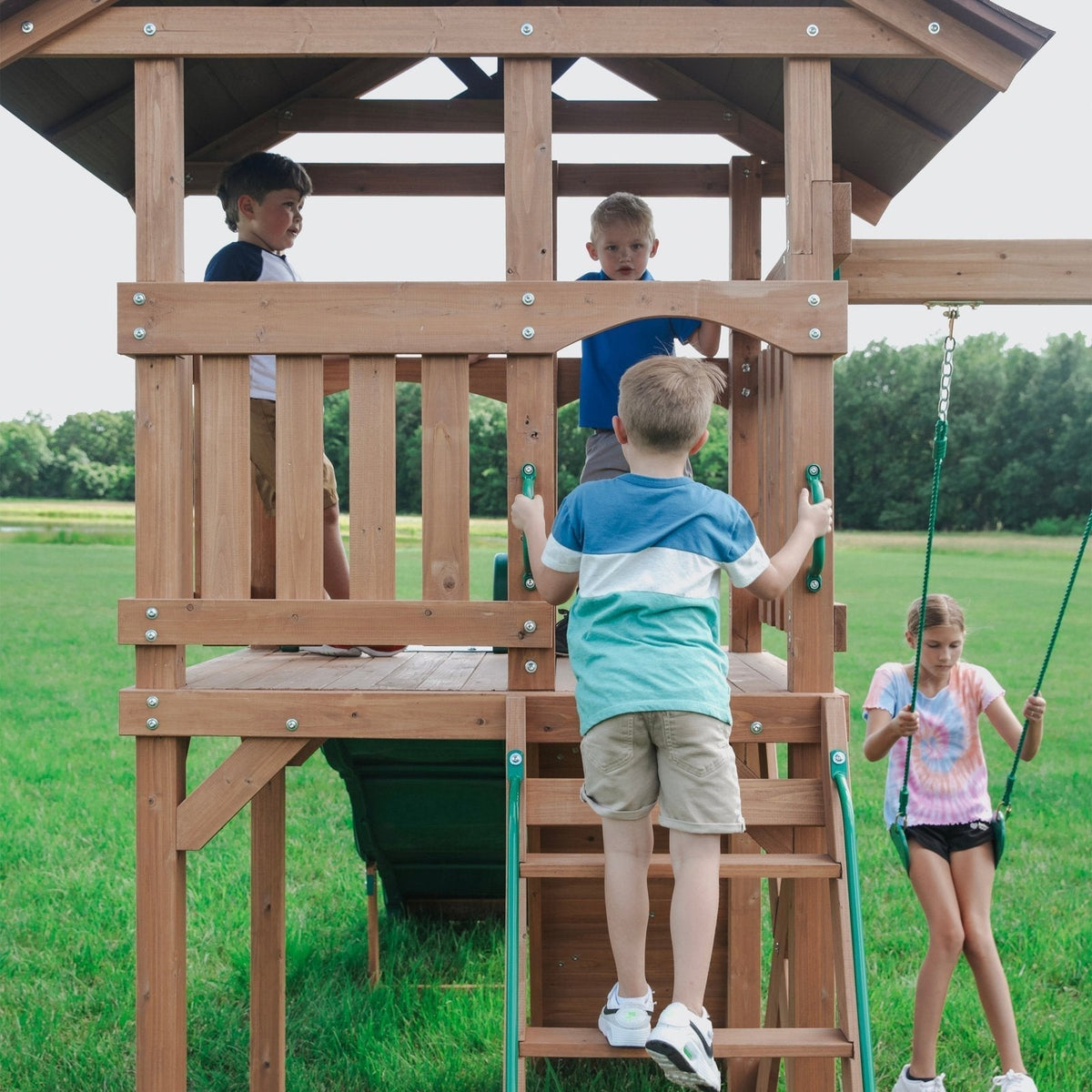 Lightning Ridge Swing Set - Prioka