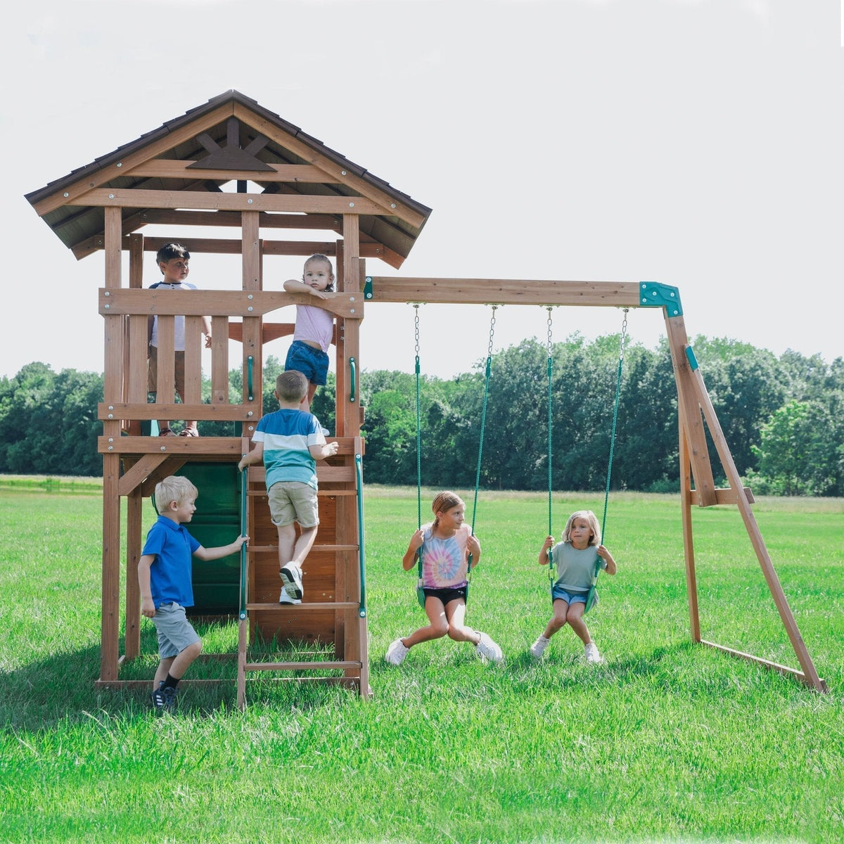 Lightning Ridge Swing Set - Prioka