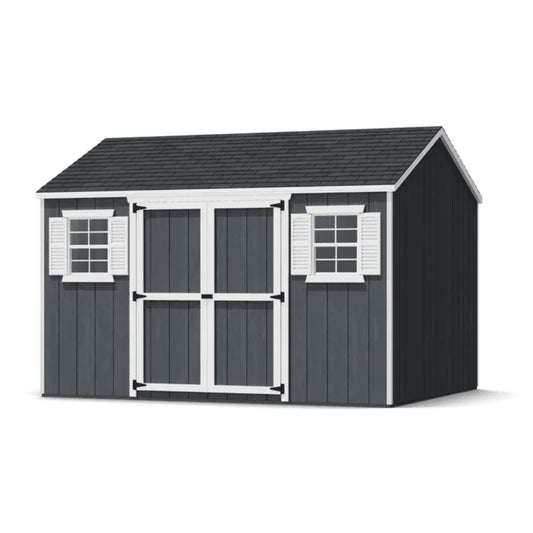 Little Cottage Co. Value Workshop Outdoor Wood Storage Shed Kit - Prioka