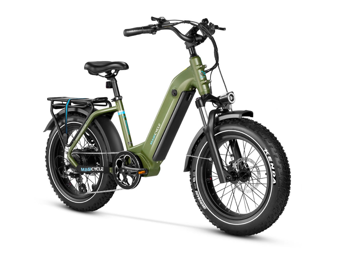 Magicycle Ocelot Pro Long Range Step-Thru Fat Tire E-Bike - Prioka