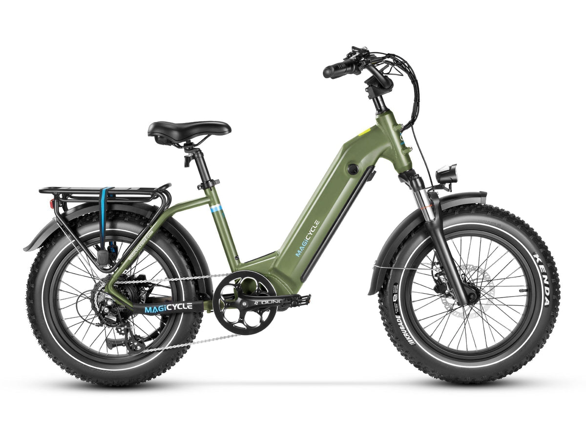 Magicycle Ocelot Pro Long Range Step-Thru Fat Tire E-Bike - Prioka