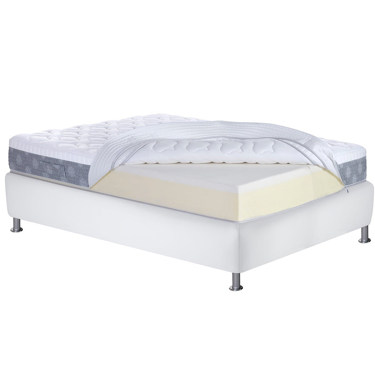 Magniflex Dolce Vita Dual 10 Mattress with Customizable Dual Core - Prioka