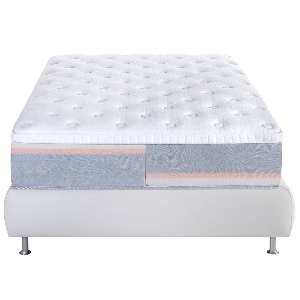 Magniflex Dolce Vita Dual 12 Luxury Italian Mattress with Dual Core Tech - Prioka