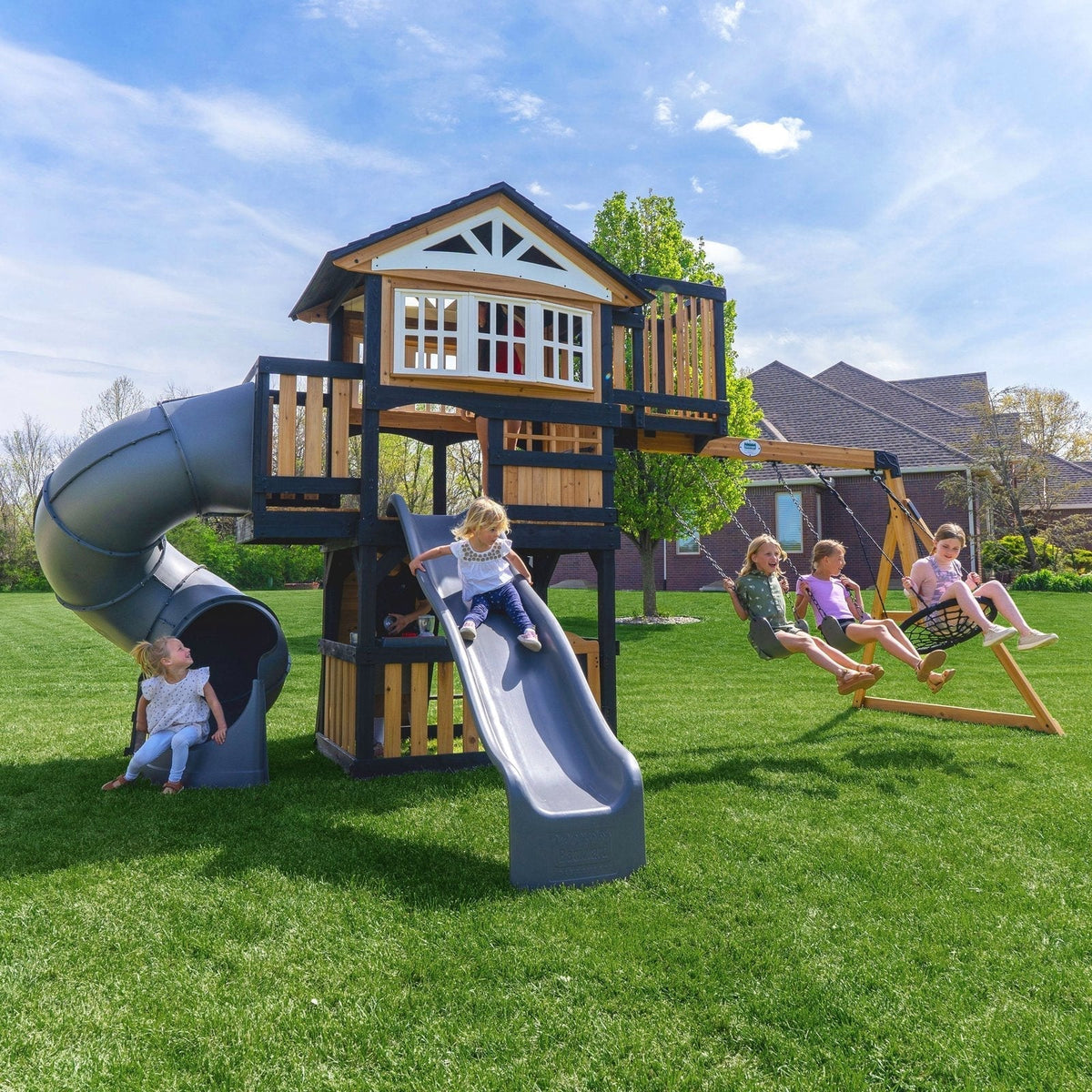 Magnolia Falls Swing Set - Prioka