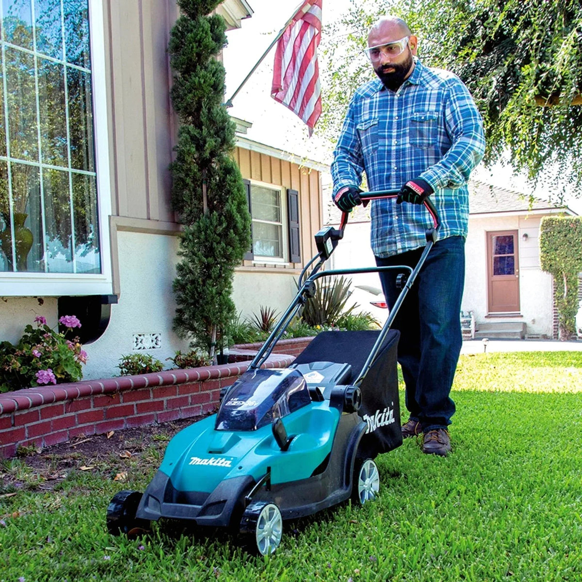 Makita 18V X2 (36V) LXT Cordless 17-Inch Residential Lawn Mower, Tool Only (XML02Z) - Prioka