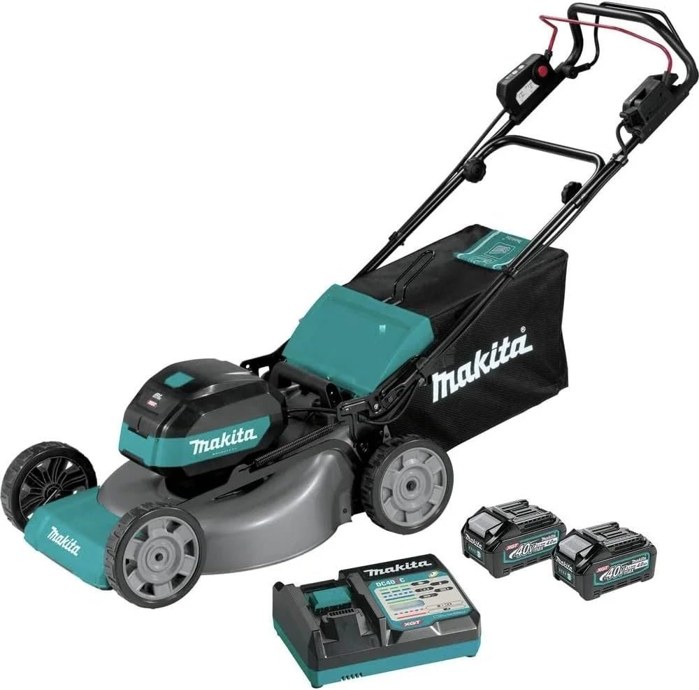 Makita 40V max XGT Brushless 21″ Self‐Propelled Commercials Lawn Mowers Kit GML01PL - Prioka