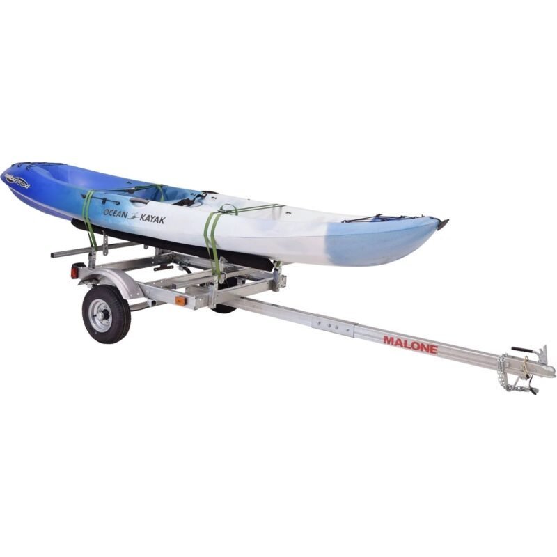 Malone EcoLight Single Kayak Trailer Package (1 Set Bunks) - Prioka