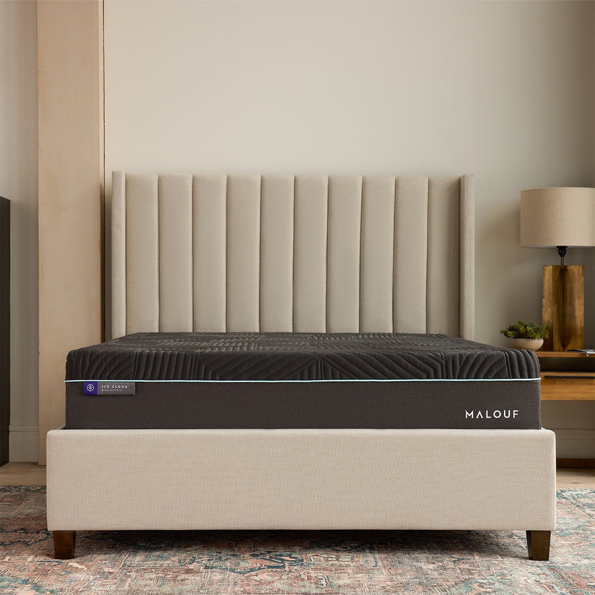 Malouf Ice Cloud 13" ActivAir Hybrid Mattress - Prioka