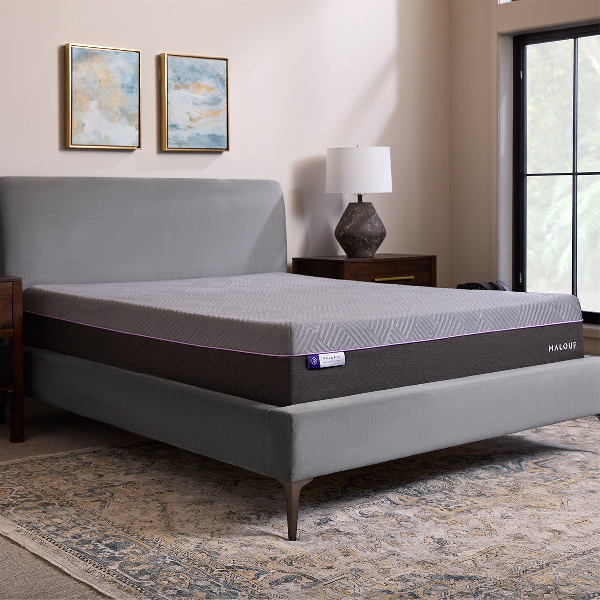 Malouf Polaris 12" ActivAir Hybrid Mattress - Prioka