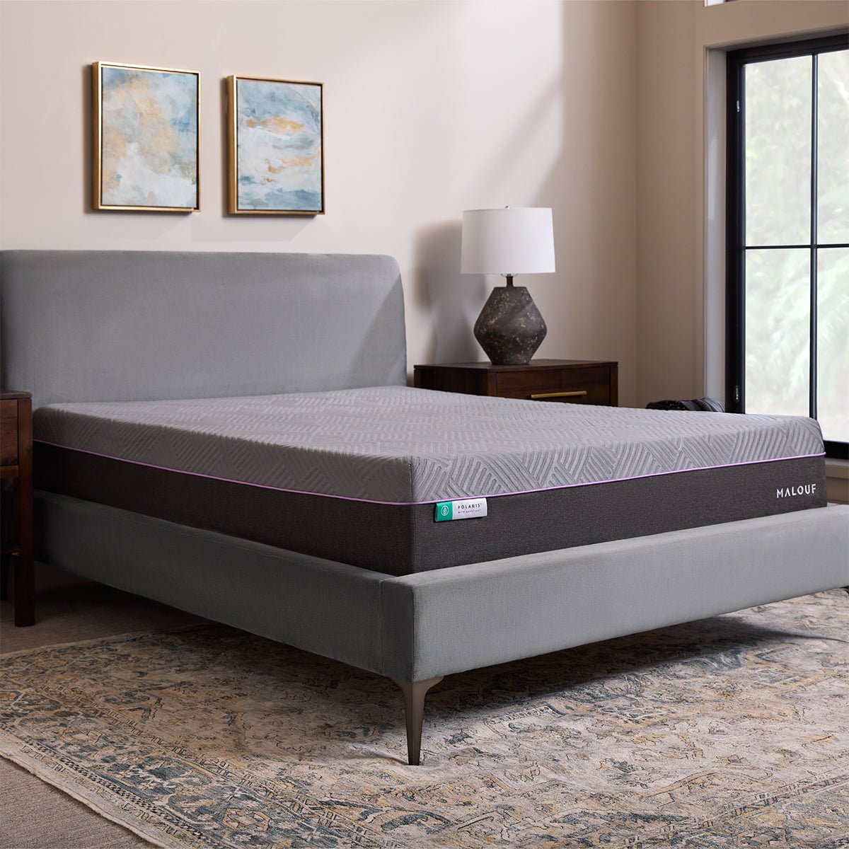 Malouf Polaris 12" AeroFlex Hybrid Mattress - Prioka