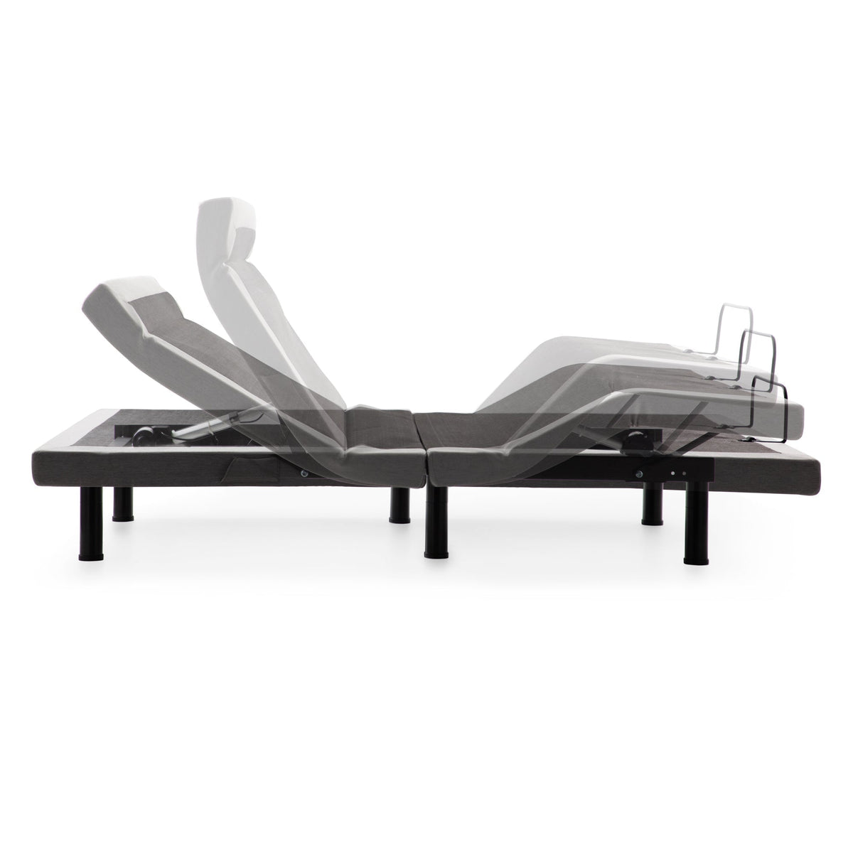 Malouf S655 Smart Adjustable Bed Base - Precision Head Tilt & Dual Massage - Prioka