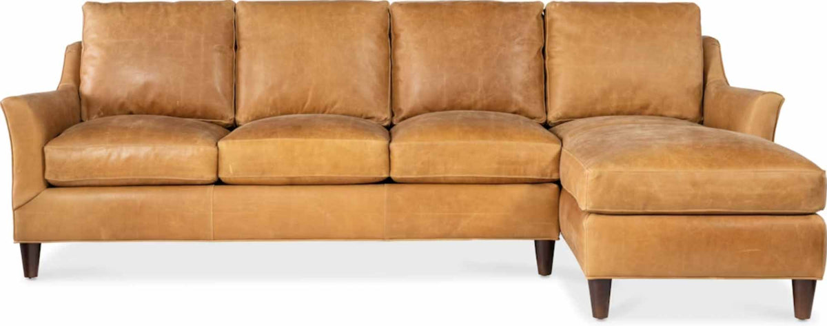 Marleigh Leather Sofa With Chaise - Prioka