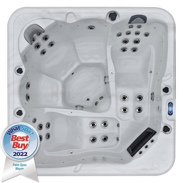 Maya+ 5 Seat 32amp Hot Tub 2.16 x 2.16m - Prioka