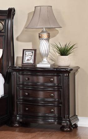 McFerran Home Furnishing B367 Brown Wood Bedroom Set - Prioka