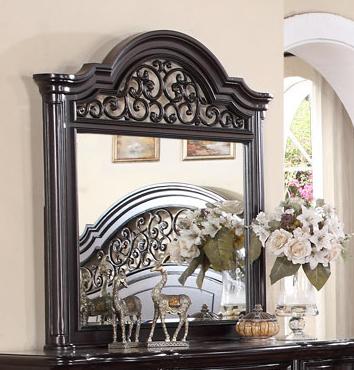 McFerran Home Furnishing B367 Brown Wood Bedroom Set - Prioka